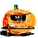 Blind pirate pumpkin